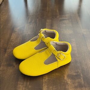 Monkey Feet Mustard Yellow Kids Shoes